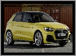 Bok, Audi A1 Sportback S, Przód