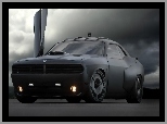 Dodge Challenger Vapor, Drzwi, Czarny, Otwarte